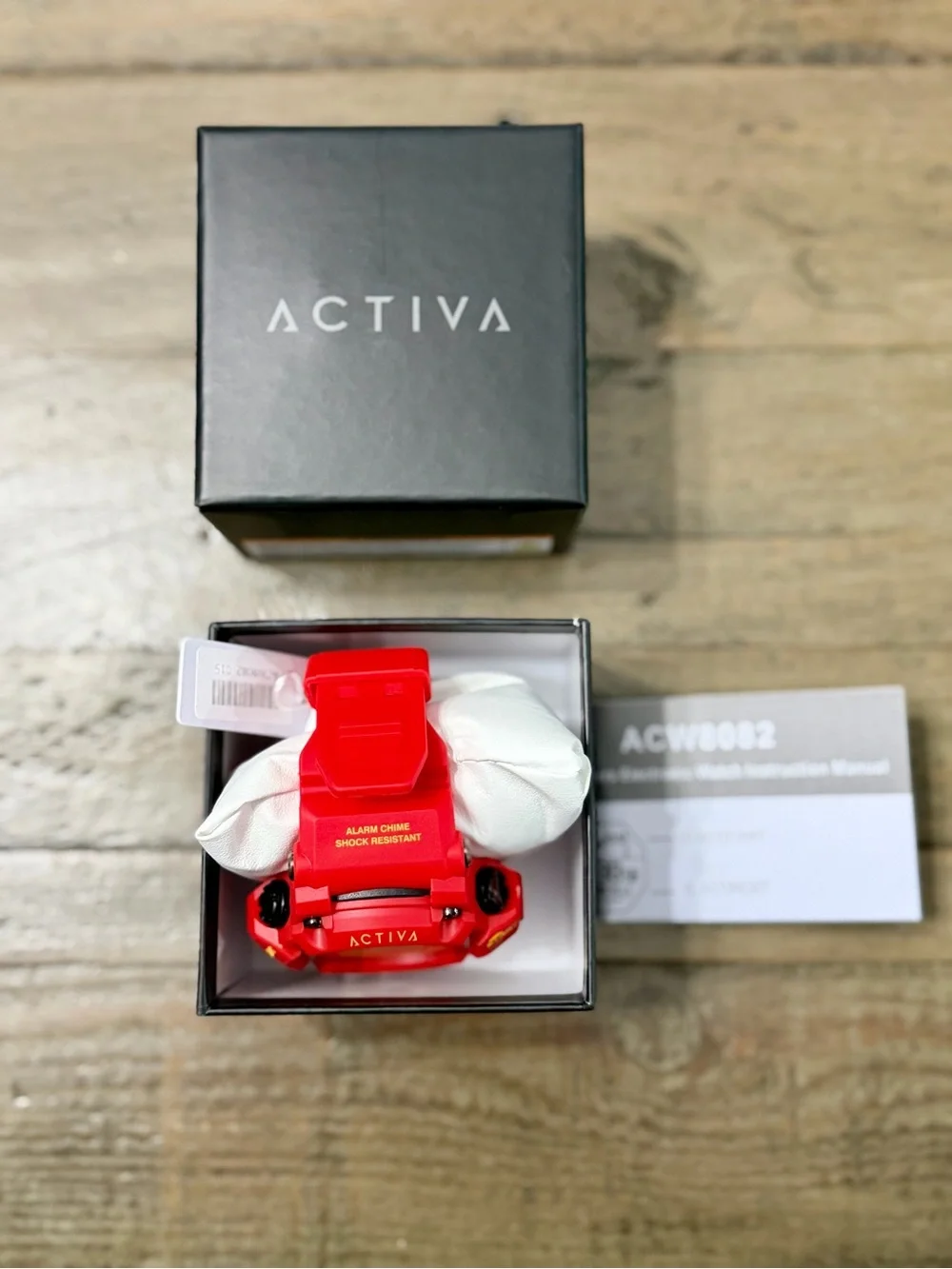 NWT Activa Summit X by Invicta Digital Sport Watch Red Yellow ACW8082-015